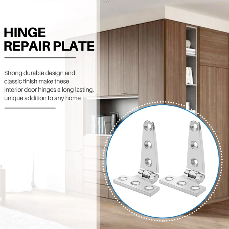 2 PCS Heavy Duty T Hinge 316 Stainless Steel Marine Grade Casting Hinge for Door Hatch Boat stainless steel hinges door hinges