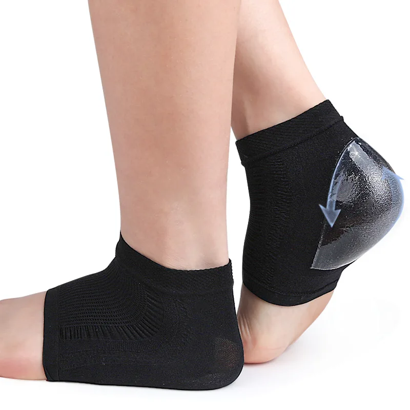 Heel Socks Mesh Gel Silicone Moisturizing Anti-wear