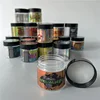 wholesale Flavor Hologram Packing Paper Sticker for 3.5 gram 60ml food Glass or Plastic Jar Box Bottle Tank Dry Herb Flower Cont 3