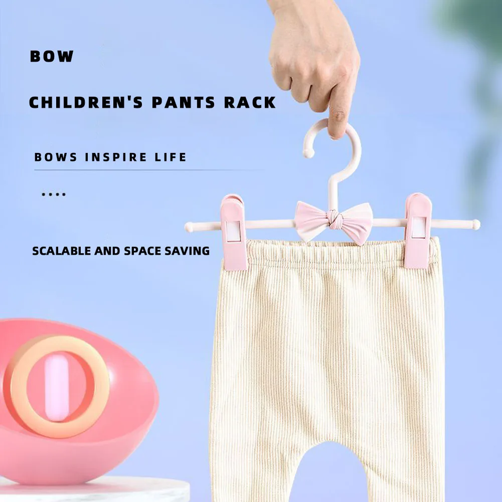 Cloth Hangers Kids Clothes Children Hangers Telescopic Clothes