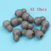 10pcs/lot Super Comfortable And Soft Silicone Stethoscope Earplug Eartips Earpieces For Stethoscope 4Colors Universal Model 5