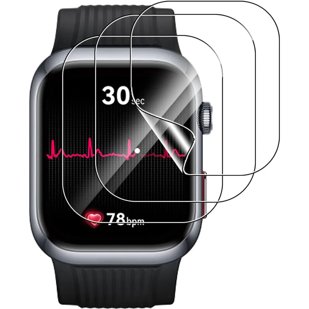 3pcs TPU Hydrogel Films for Huawei Watch D2 Smartwatch Full Coverage Protection Film Screen Protector Guard Accessories