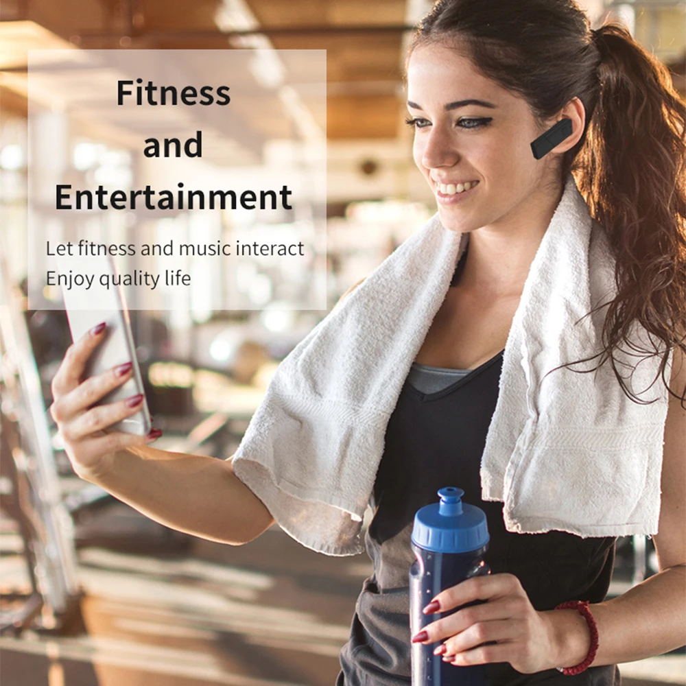 New Translation Earphones Bluetooth 5.0 Wireless Business Earbuds 80+ Languages Bluetooth AI APP Translator Headset