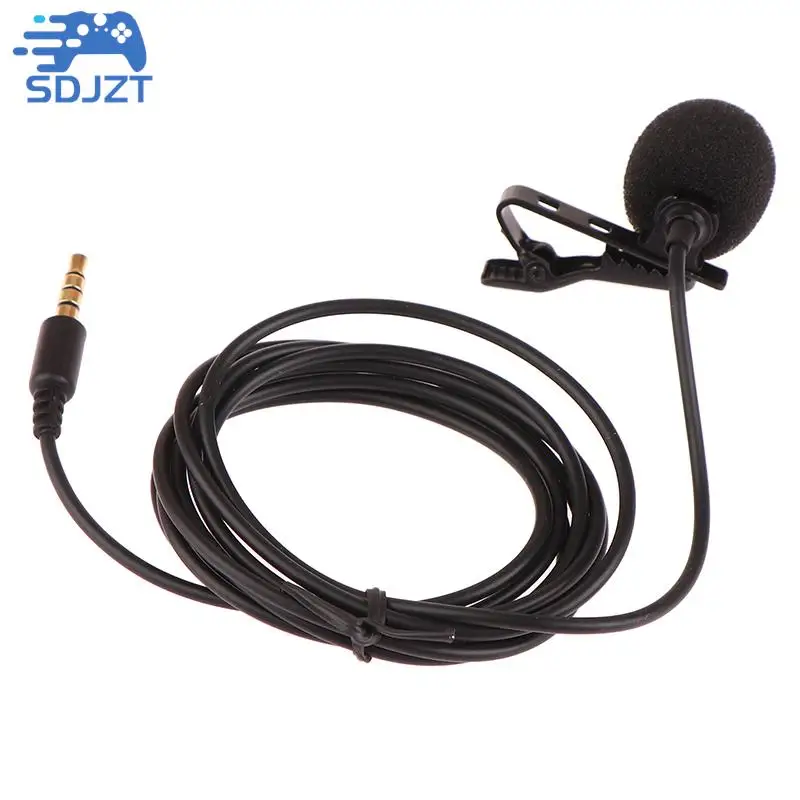 USB 케이블 클립 온 마이크, 컴퓨터 녹음, 라이브 방송용 미니 휴대용 C 타입 마이크, 소음 감소, 3.5mm, 1PC