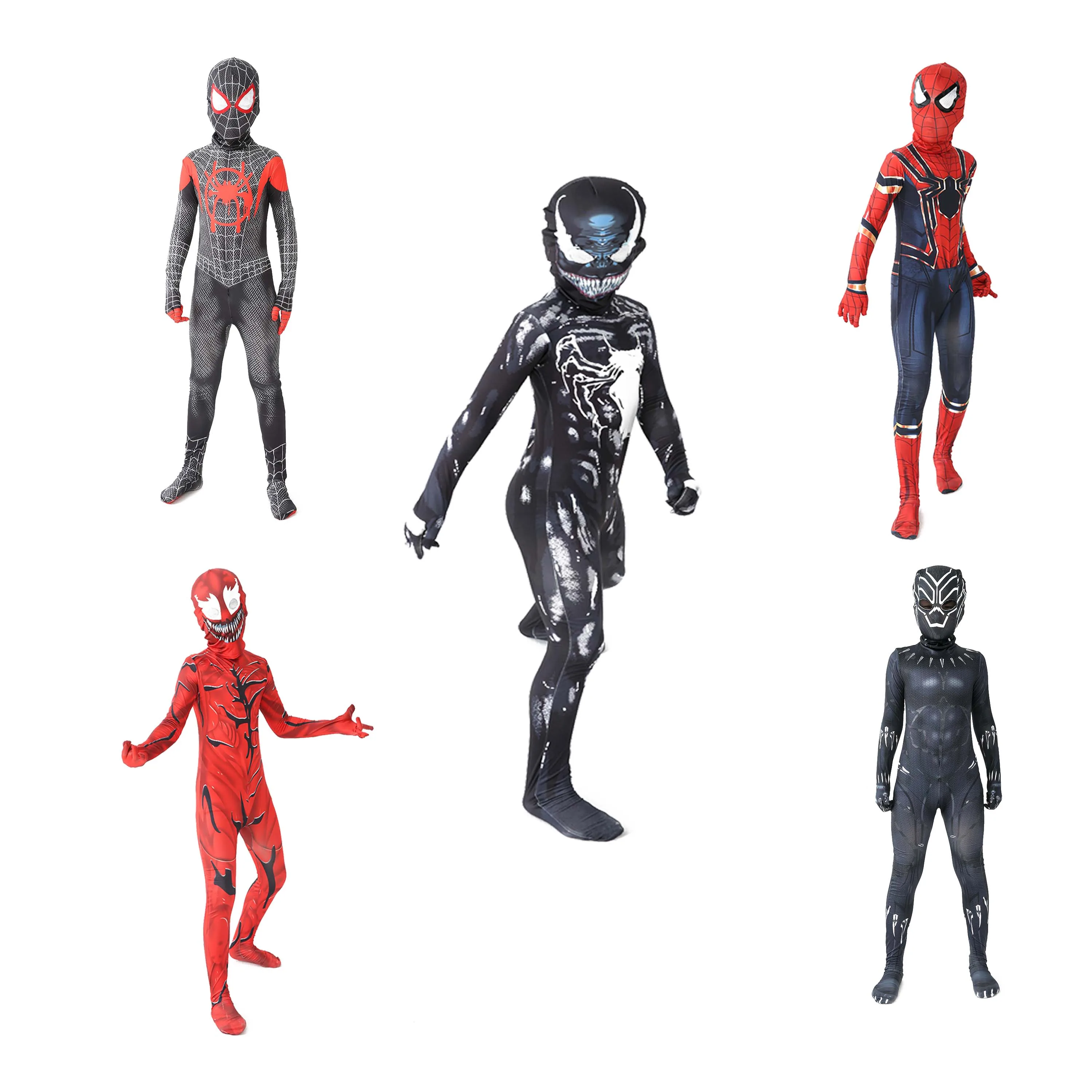 Superhero Costume Halloween Costume Men Cosplay Costume 12 Style Classic Cosplay SpiderMan Costumes for Halloween Christmas Carnival Princeton Holiday Birthday Party