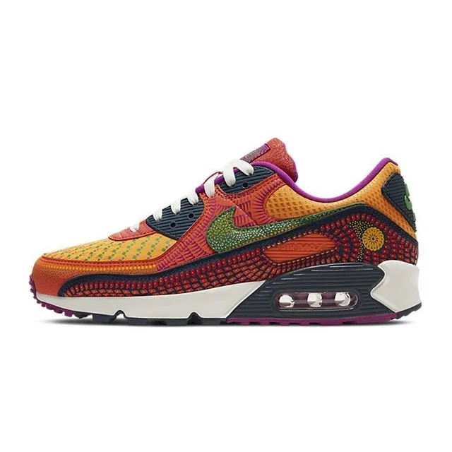 Nike Air Max 90 AirMax Dia de los Muertos Running Shoes Classic Retro Outdoor Trainers Jogging Sports Shoes Women Men Sneakers 1