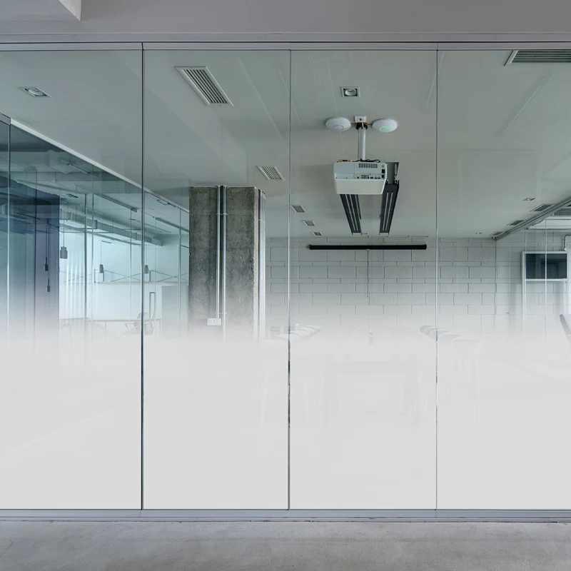White-Fog-Gradient-Window-Film-Semi-Privacy-Self-Adhesive-Professional ...