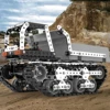 2.4G DIY Stainless Steel RC Dump Truck 10 Channels Assembled Remote Control Tracked Dump Truck Model Crawler Tipper Car Kids Toy 3