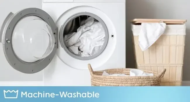 waterproof pillow protector machine wash