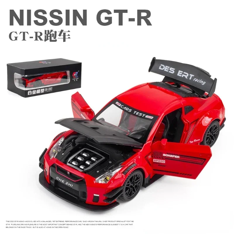 1:24 Nissan GTR R35 Diecasts & Toy Vehicles Metal Toy Car Model