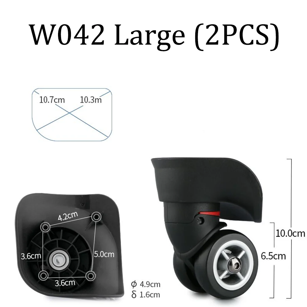 For Hongsheng Suitcase Wheel Accessories Trolley Case Roller Suitcase Silent Sliding Caster Wheel Repair And Replacement