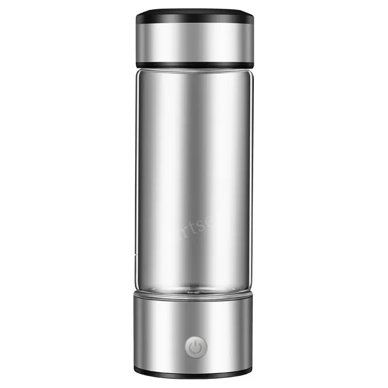 Hydrogen Rich Water Generator Japanese Alkaline Energy Glass bottle Anion Water Ionizer Anti Aging USB H2 Healthy smart cup