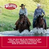 Western saddle pad for horse protection contoured wool blend felt tan shock absorbing and durable