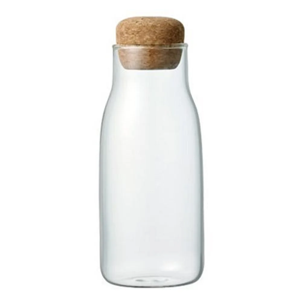 Sealed Storage Jar Cork Glass Bottle Dried Fruit Grain Transparent Storage Bottle Coffee Container Kitchen Storage Jar 6