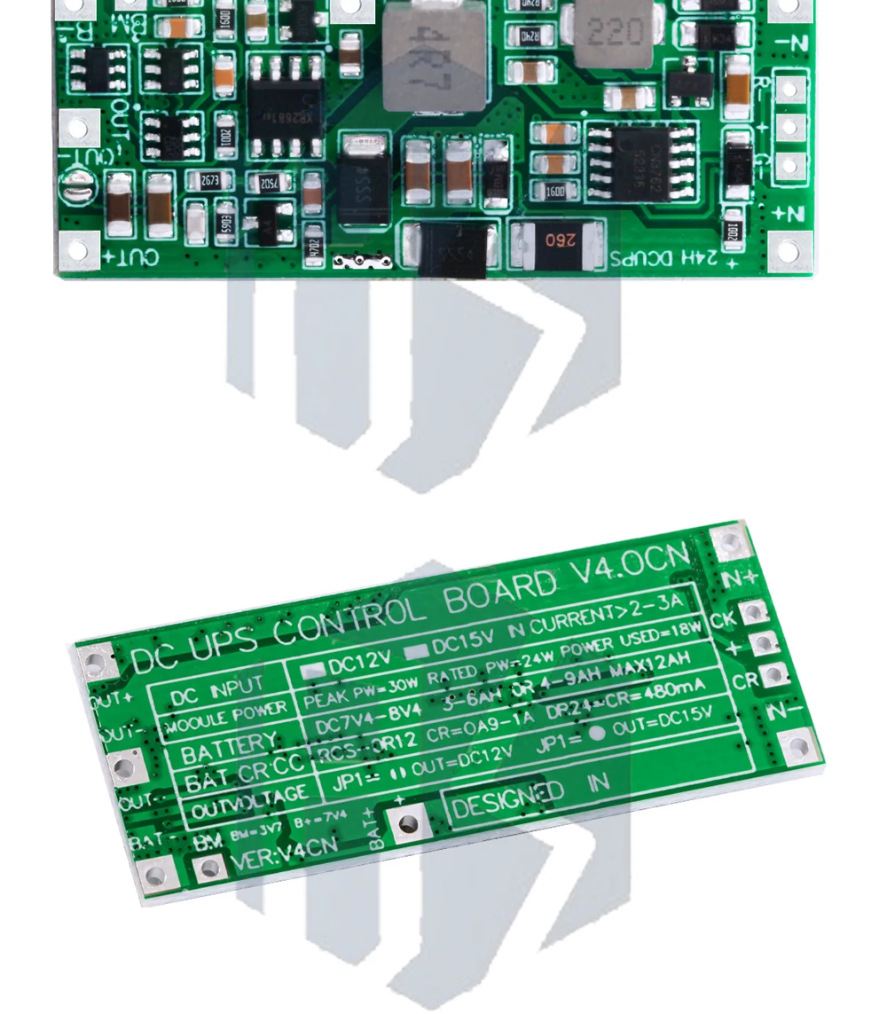 2S 24W 1A USV DC12V/15V Netzteilmodul Unterbrechungsfreie Power Control Board 2S V4.0CN Lade Step Up Schutzmodul – Detail 12