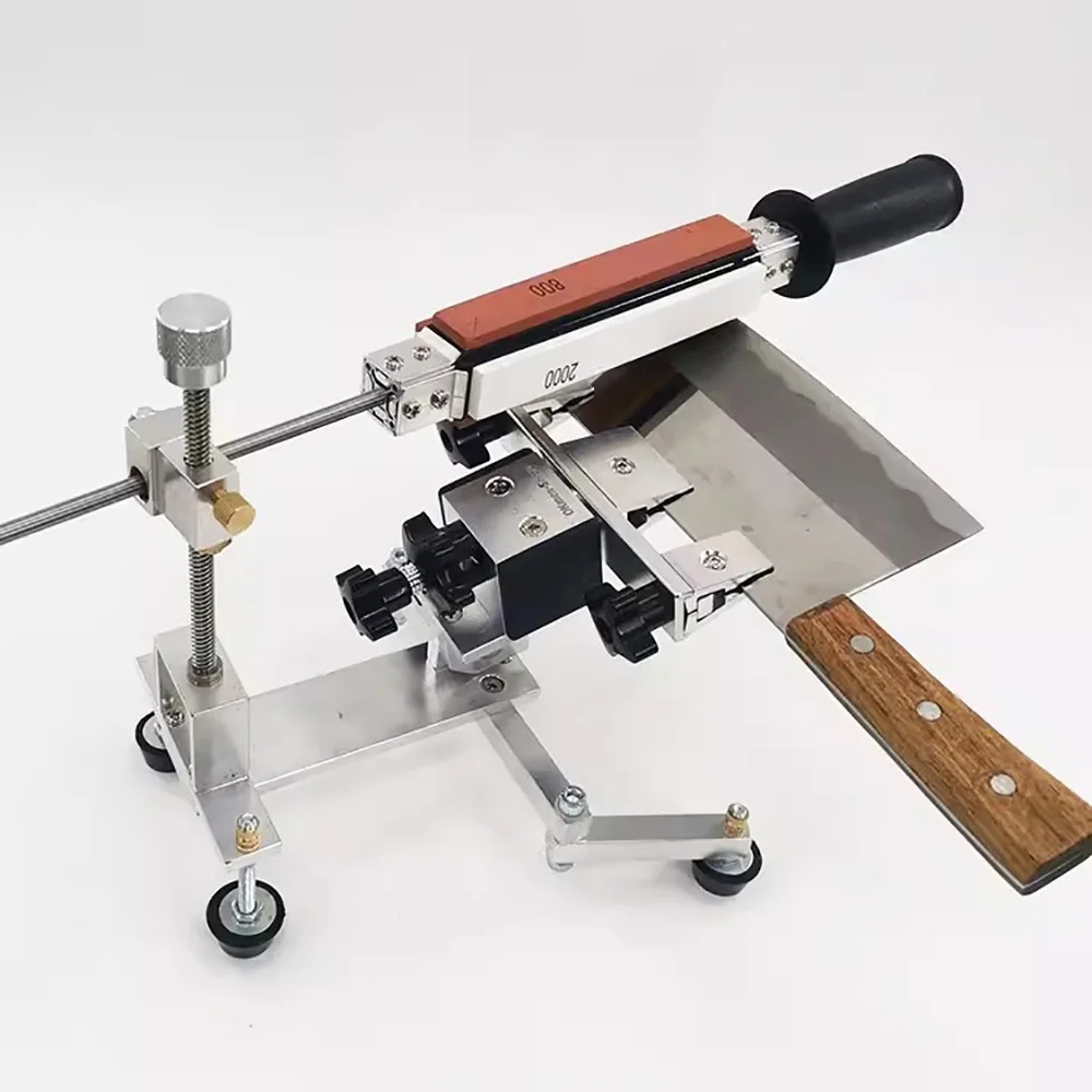 Высококачественная точилка с фиксированным углом, профессиональная машина для быстрой заточки ножей, инструмент для заточки лезвий, регулируемый угол 12-50 °