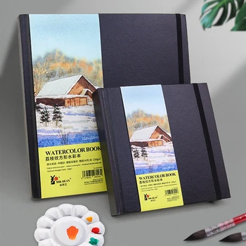 MIKAILAN Square Watercolor Book 1
