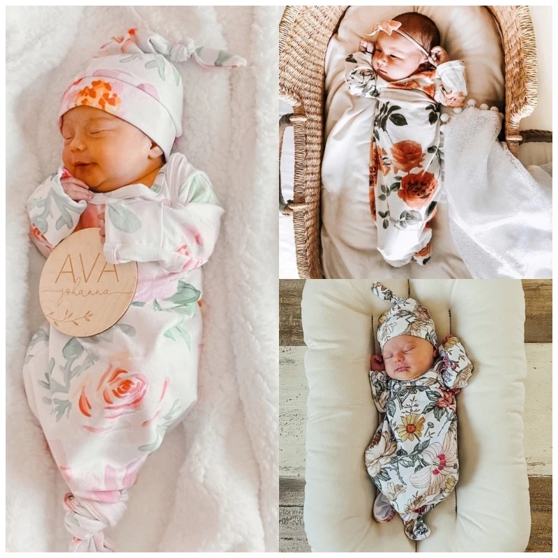 Baby Rose Acunar Set Of Three Pieces Knitted Outfit For Newborns Nbsp Copy
