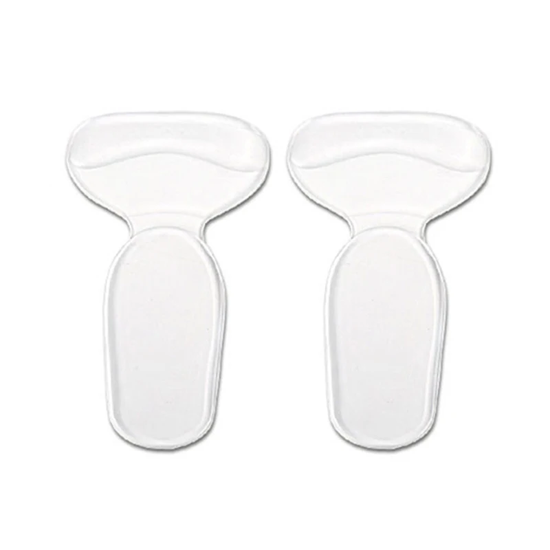 1Pair Silicone Gel Insoles Women Heel Spur Pain Relief Foot Cushion High Heels Half Insole Antiwear Protector Stickers Shoe Pads