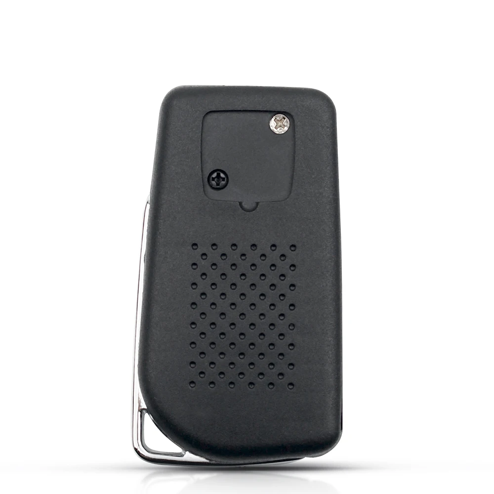 Qiilu Key Shell, Remote 2 Buttons Car Key Fob Shell Cover