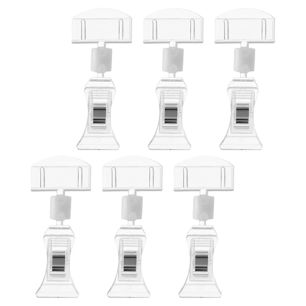 

6 шт., держатели для рекламных надписей