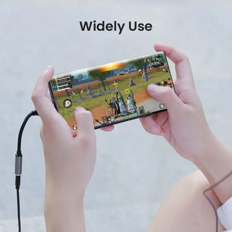 VIKEFON USB C to 3.5mm Female Headphone Jack Adapter Type C to Aux Audio Dongle Adapter for Samsung Galaxy iPad Pro Pixel