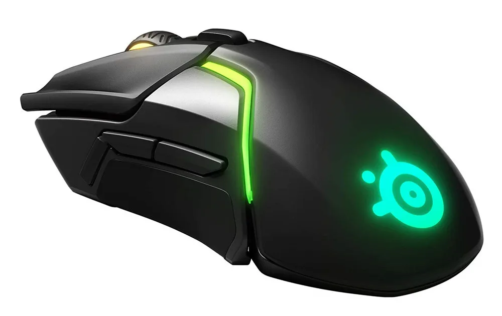 série de steelseries aerox3 com prisma rgb luz