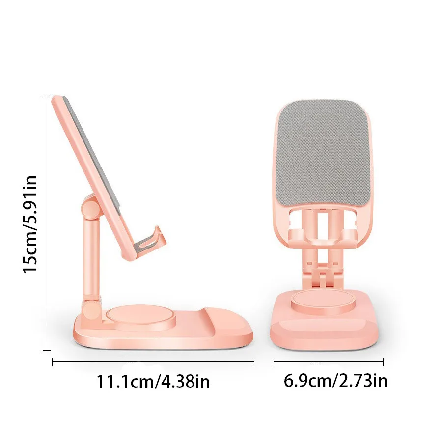 New stand mobile phone desktop folding mobile phone stand tablet PC universal watch TV live portable stand