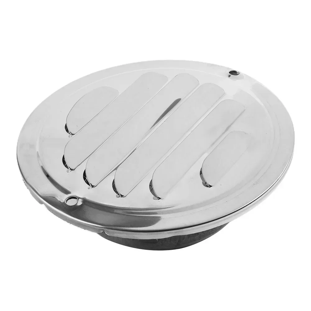 80/100mm Exterior Wall Air Vent Grille Round Ducting Ventilation Grilles Round Air Vent Grill Stainless Steel Cover