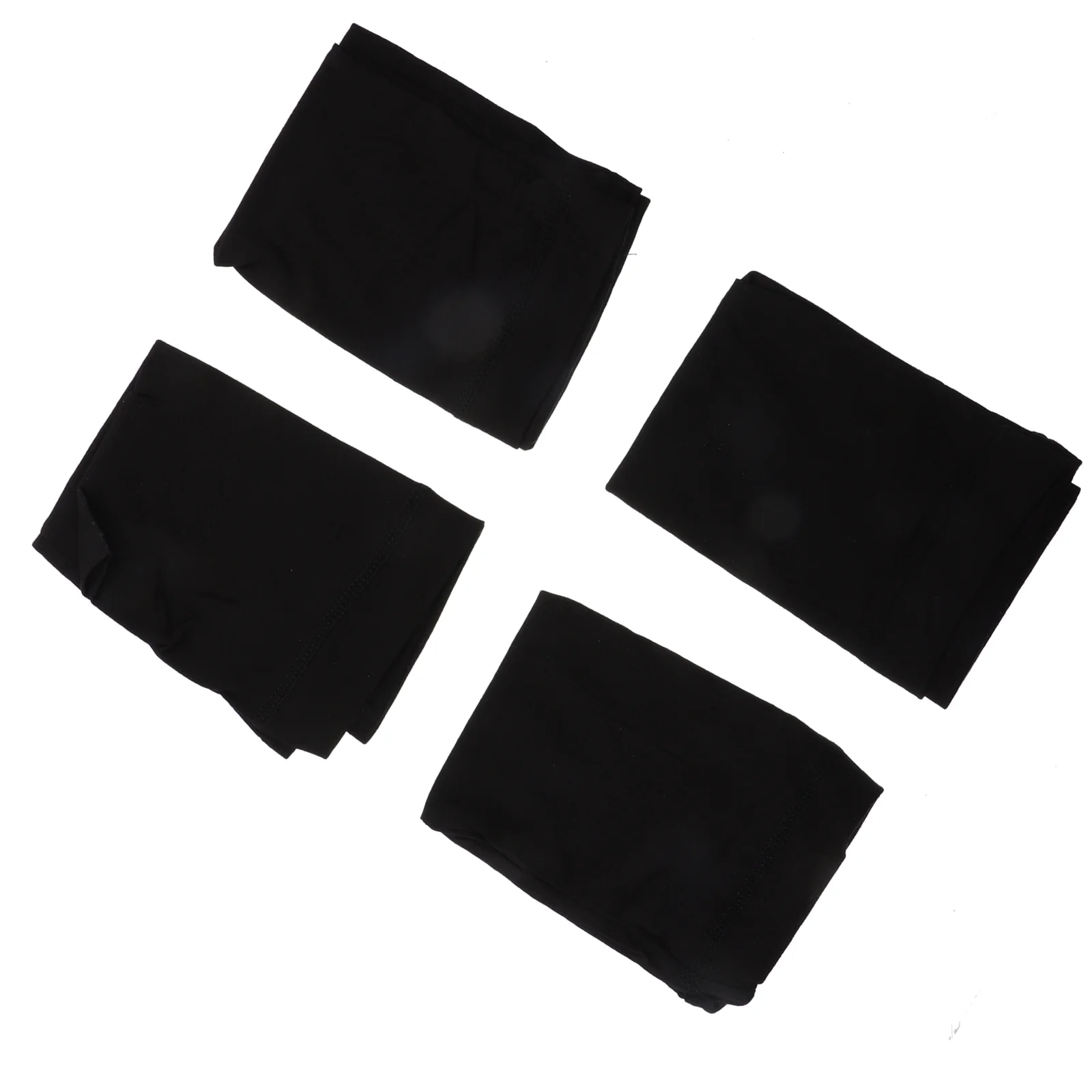 

4 Pcs Elastic Headband Braided Hair Hat Dreadlocks Tube Hats Headwrap Cotton Unisex Turban Has Scarf