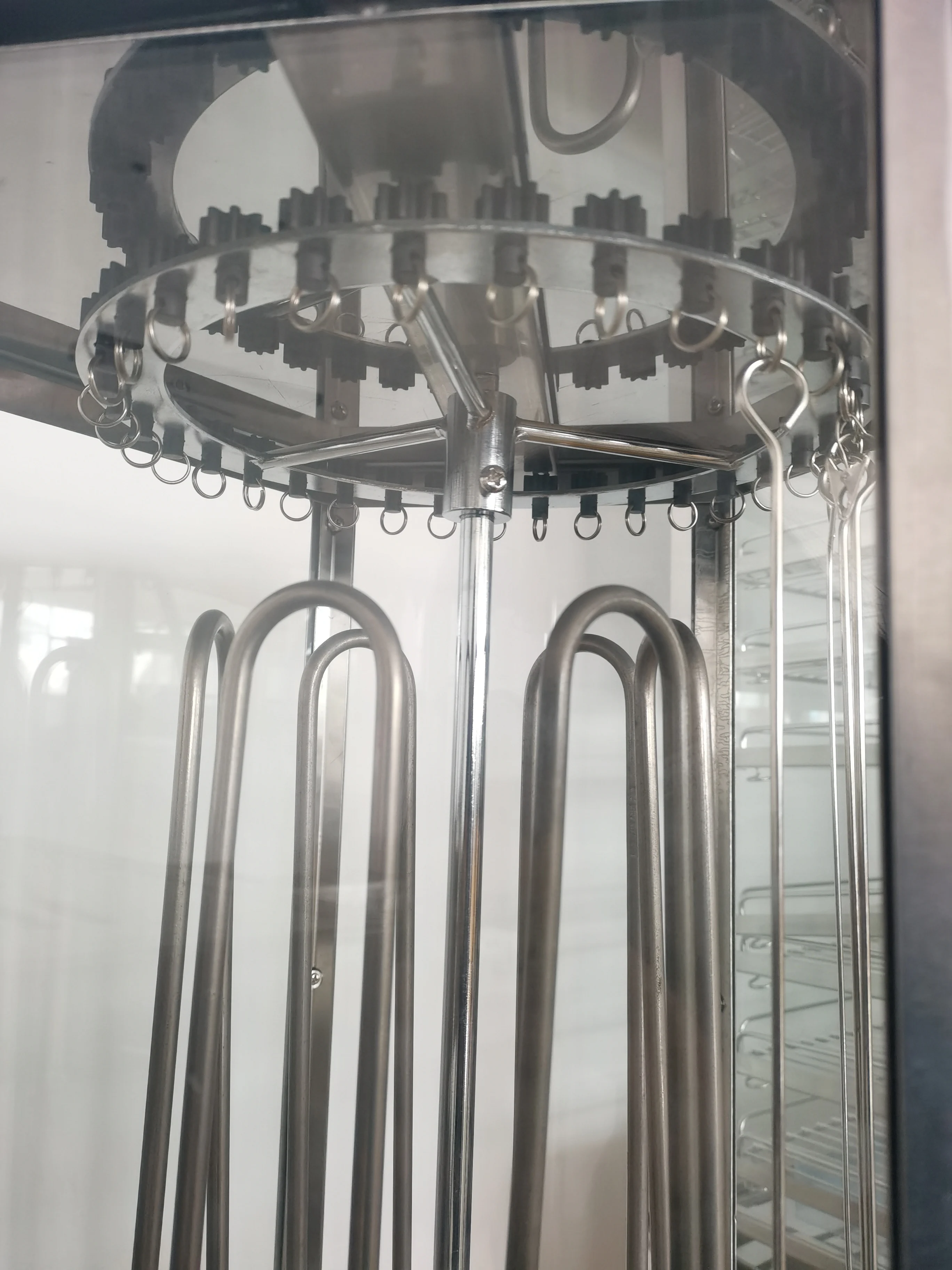 Grilled Rotary Corn Machine/tempered Glass Rotary Grill EB-18