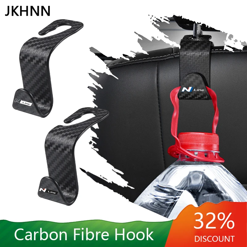 Universal Car Rear Seat Storage Hook Seat Back Hanger Clip Di Fissaggio Per Hyundai Solaris Veloster Verna Atos Atos Coupe