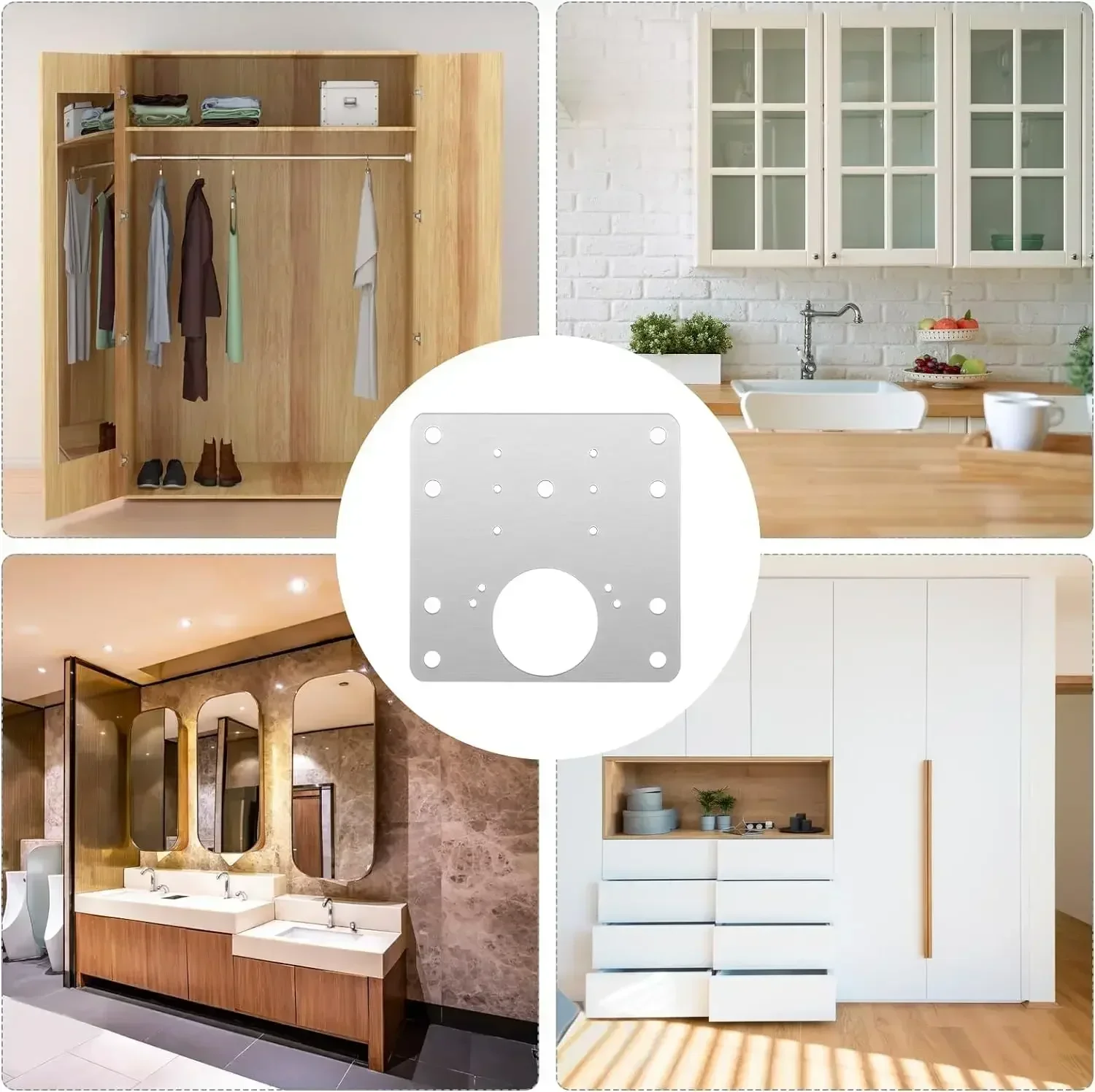 Stainless Steel Cabinet Hinge Repair Plate Kit Screw Furniture Drawer Door Hinge Mounting Plate Flat Fixing Brackets Tools hinge repair plate furniture hinge cabinet door hinges cabinet hinges stainless steel door hinges