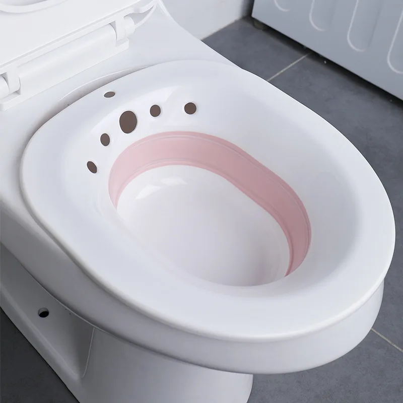 Bath for Toilet Hemorrhoids  for Postpartum Pregnant-Women or Hemorrhoids, Foldable Hangable Storage Large-Capacity Private Care 6
