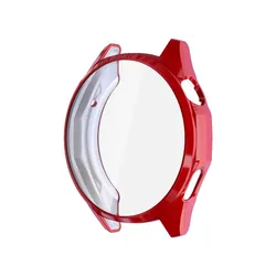 Soft TPU All - Around Protective Bumper Cover for Smartwatch - Screen Protector Case, 46mm/41mm (Red)
