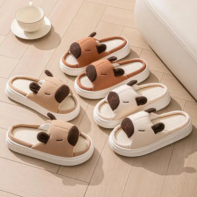 Casual Platform Slippers Women Home Spring Summer Cartoon Luxury Designer Shoes Ladies Fashion Indoor Outdoor Footwear Elegant