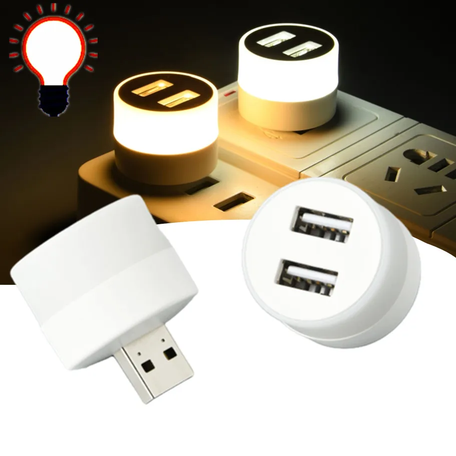LED and Night Light USB Lamp Eye Protection Reading Computer Mobile Power Charging Book