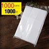 100/500/1000PCS Nail Polish Remover Cotton Lint-Free Wipes Cleaner Paper Pad Manicure Gel Polish Soak Off Remove Cotton Pads 1