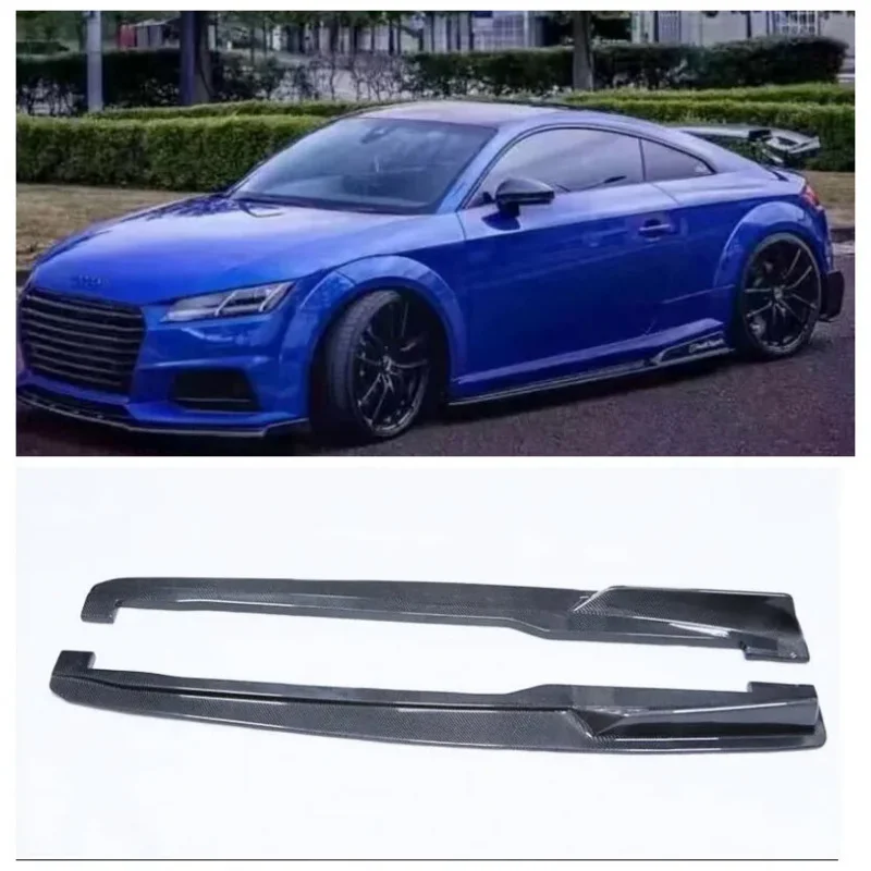 Alta Qualità In Fibra Di Carbonio Audi-Sports Performance Style Minigonne Laterali Splitter Body Kit Per Audi Tt Tts Ttrs Mk3 8S 2015-2022