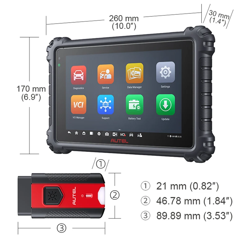Autel MaxiCOM MK906Pro system diagnostic tool Diagnostic Scanner ECU Coding Diagnostic Tools Bi-Directional Control Upgrade of AUTEL MS906BT MS906 Pro