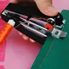 Portable Sewing Machine Small Handheld Multi Sewing Machine Household Simple Needlework Manual Crop Repair Clothes Fabric 2