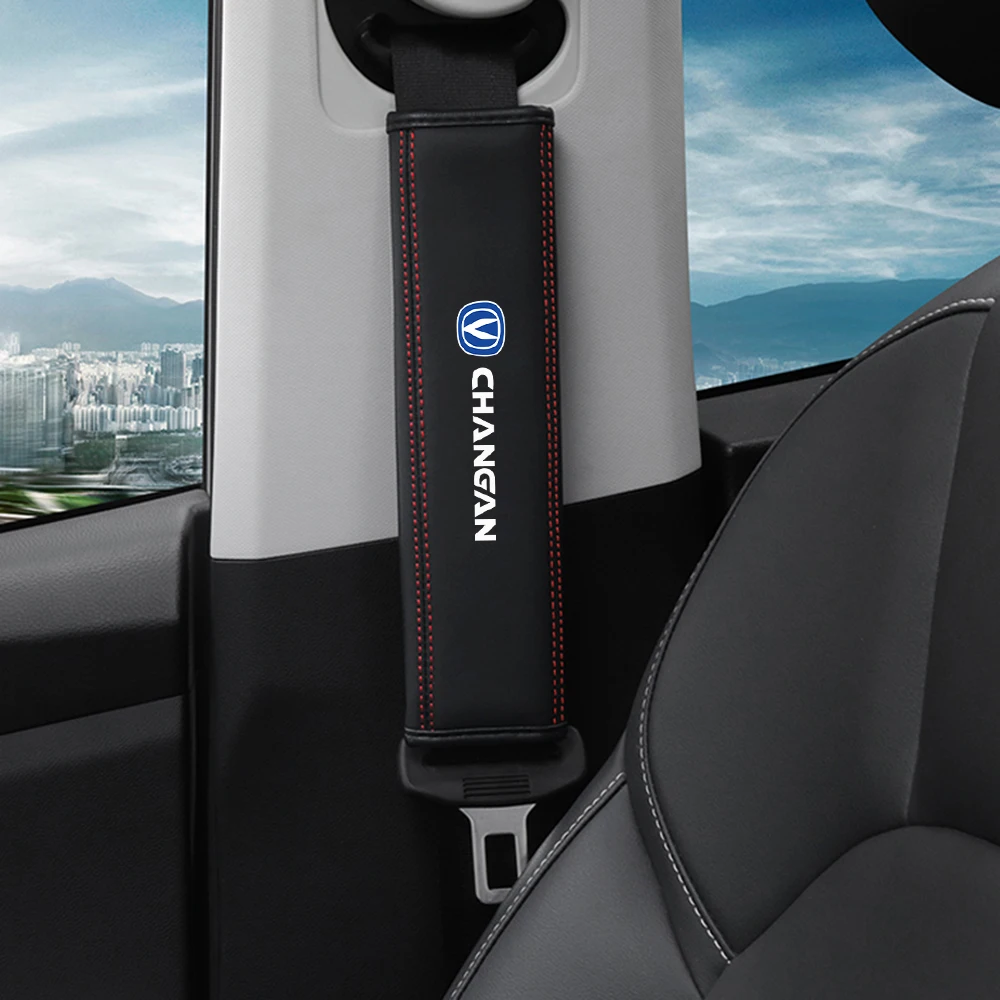 Car Seat Belt Safety Shoulder Cover Protection Seat Belt Padding car accessories seat belt covers safety belt shoulder guard For Changan CS95 CS85 CS75 CS55 CS35 CS15 CX70 UNIV iDD 1Pcs