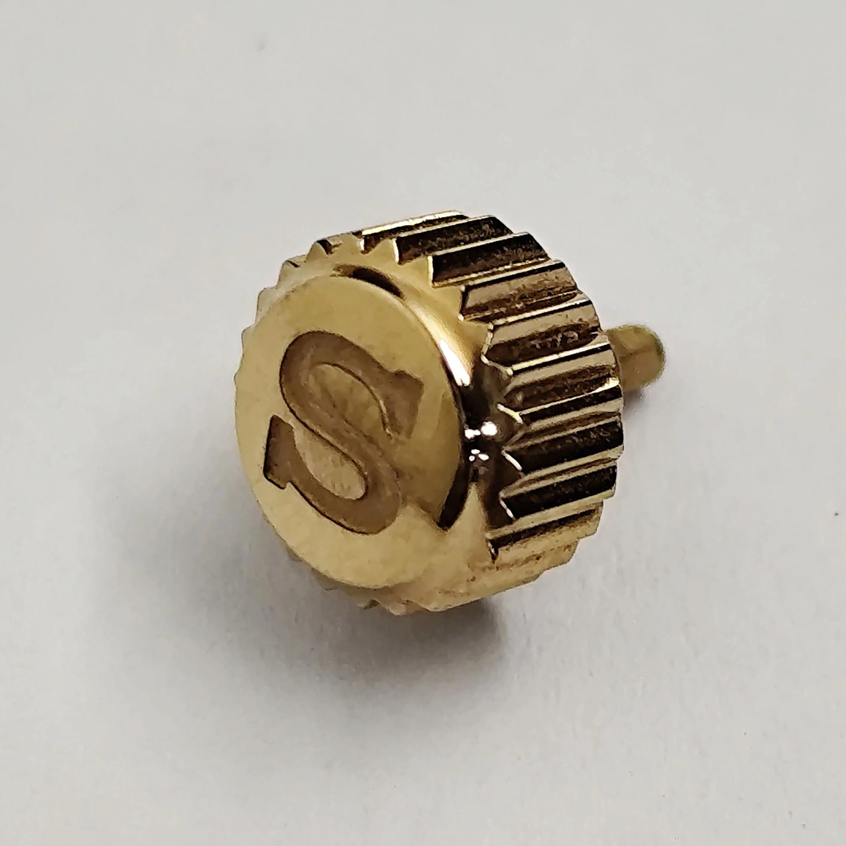 Engraved S Submarine Watch Crown Replacement