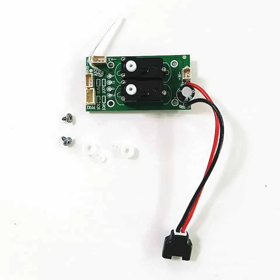 Ricevitore PR2201 A 4 Canali Con Giroscopio EAR411 – Ricambio Per Aerei RC Volantex 400mm E 500mm - 3