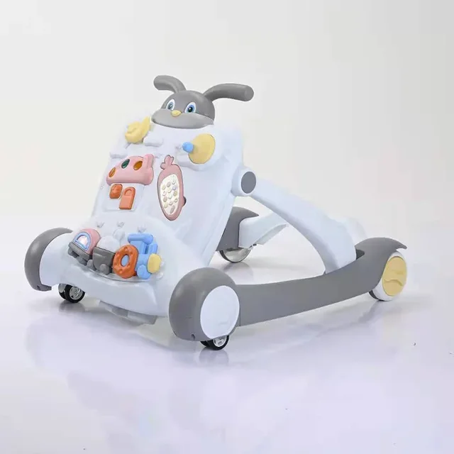 wholesale baby walker learn to walk walker anti-rollover three-in-one children multi-functional walker 4