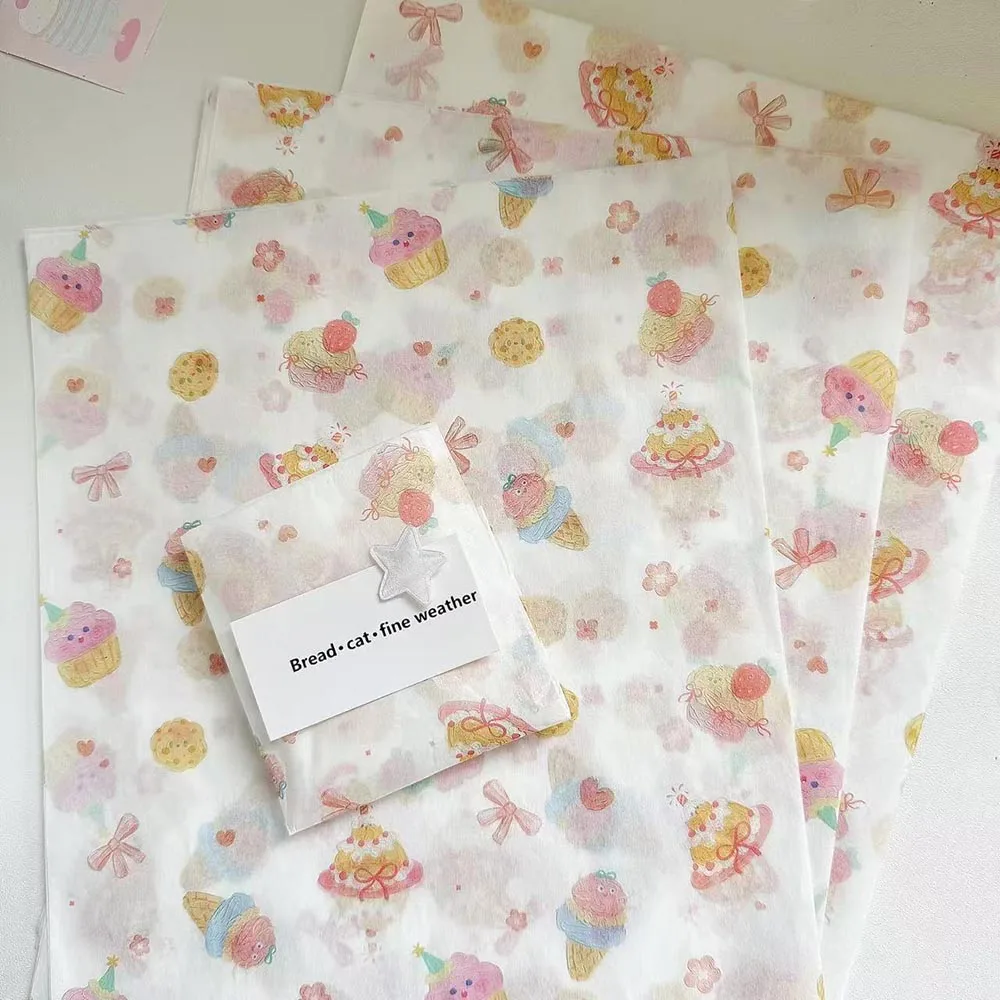 Vierblättriges Kleeblatt-Seidenpapier, gemustert, Eiscreme-Seidenpapier, Seidenpapier-Packung, bunt, für Party-Dekoration, Urlaubsgeschenk – Detail 12