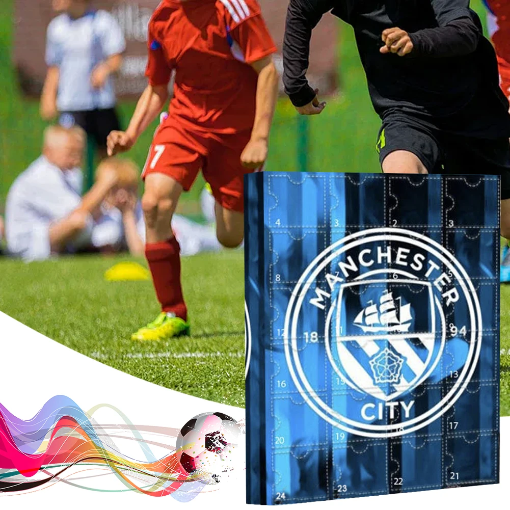 Soccer 24 Days Christmas Countdown Calendar Sports Christmas Advent Calendar Xmas Countdown