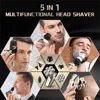 SEJOY 5IN1 Rotary Electric Shaver 7D Rechargeable Bald Head Beard Trimmer Razor 4