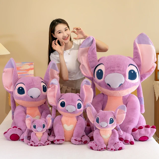 Disney-Jouet en peluche grande taille CAN o & Stitch pour filles