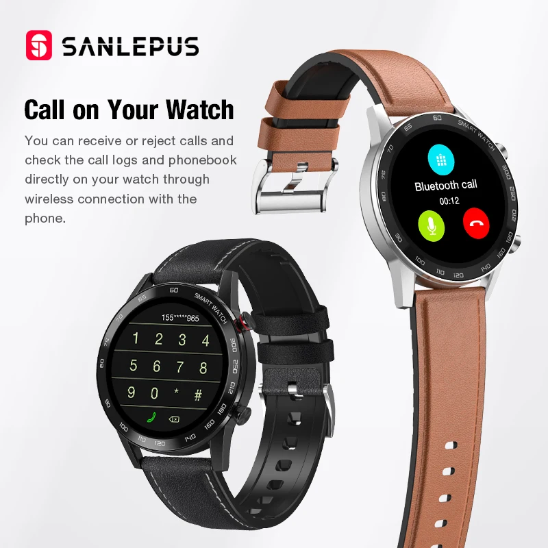 2022 Sanlepus Ecg Smart Watch Dial Call Smartwatch Men Sport Fitness  Bracelet Clock Watches For Android Apple Xiaomi Huawei - Smart Watches -  AliExpress